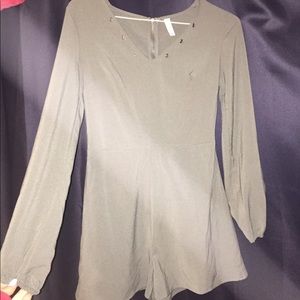 Olive/army green romper